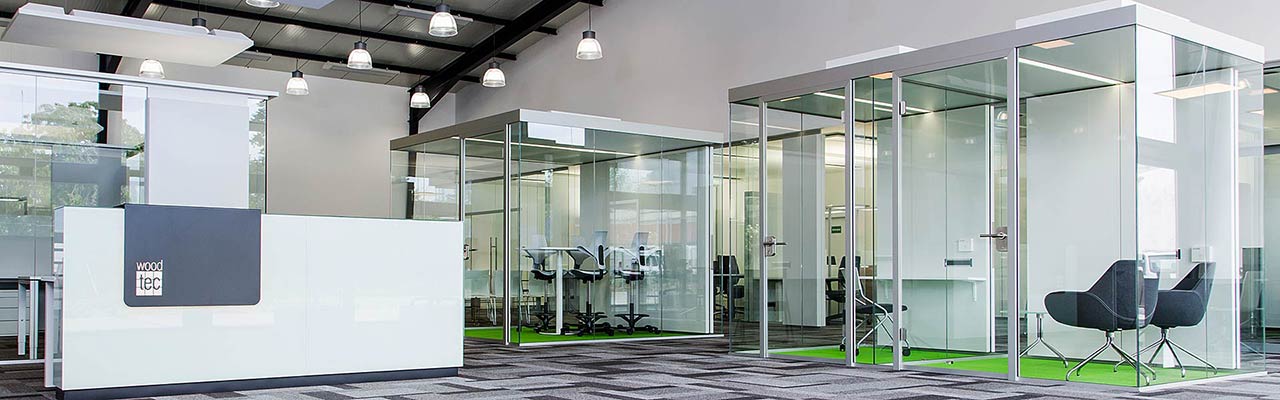Office space planning uses room structures