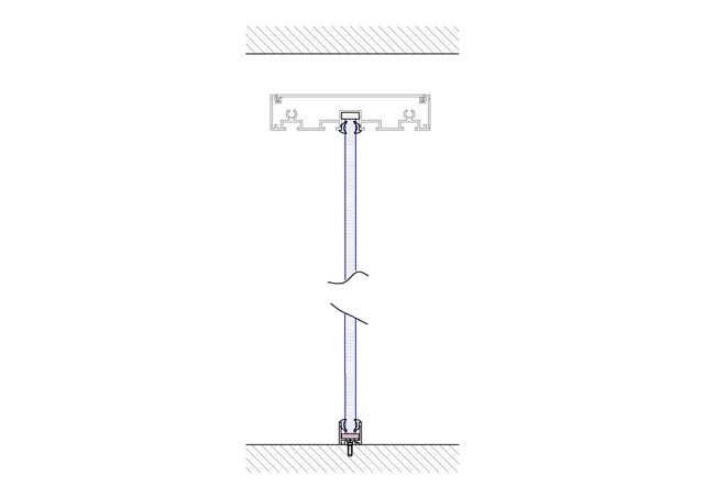 Self-supporting glass element rest module