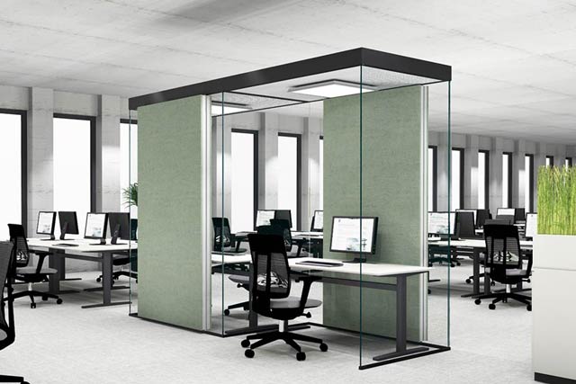 silentWORK acoustic room system