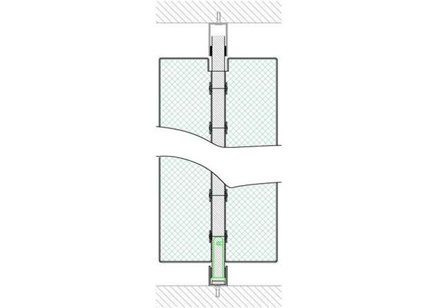 Ruhemodul Absorberelement Vollwand