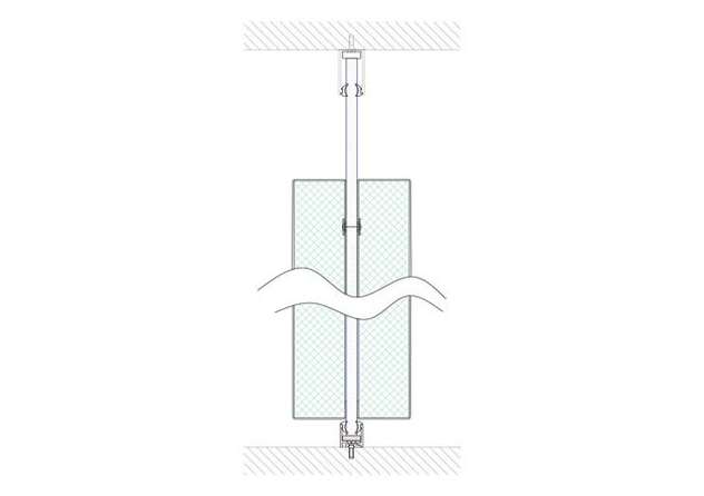 Ruhemodul  Absorberelement Oberlichtwand