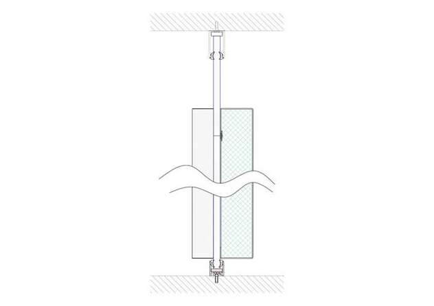 Ruhemodul Absorber und Dekor auf Glas