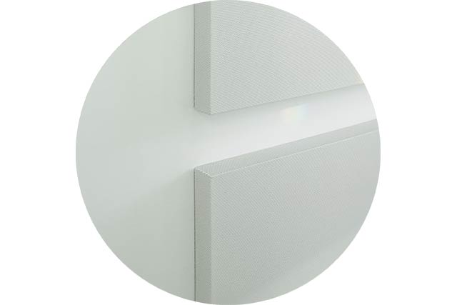 Acoustic module A class absorber on wall