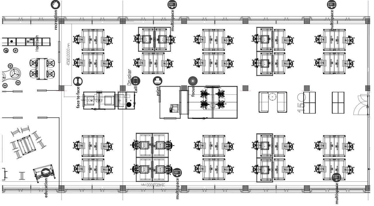 silentWORK Planung open space