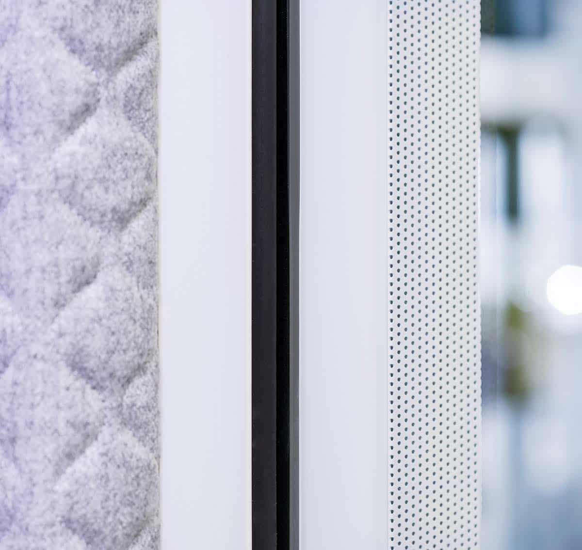 Raumsystem als Glas Akustik System Raumsystem akustisch wirksam