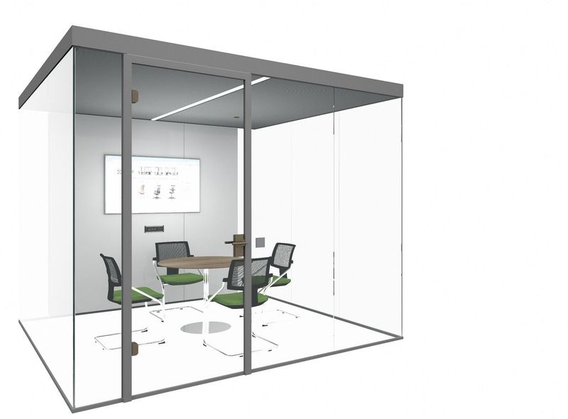 Thinktank 3 x 3 m für 4 Personen