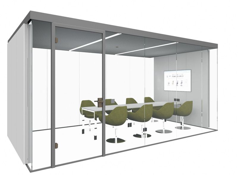 Thinktank 3 x 5 m für 8 Personen